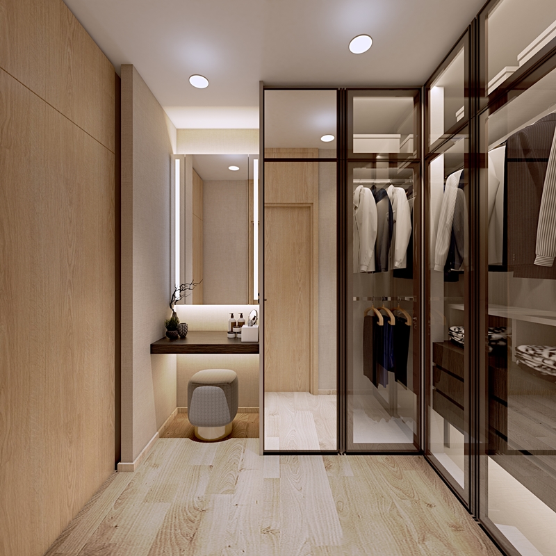 2nd Floor Master Walk in closet